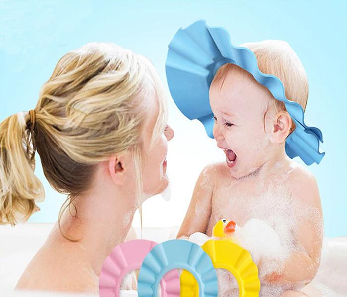 Shampoo Bath Safety Shower Cap for Baby - Assorted - Zoom Image 5