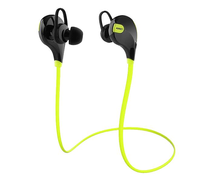 Aukey EP-B4 Bluetooth 4.1 Wireless Stereo Sport Earphones with Mic - Green - Zoom Image 3