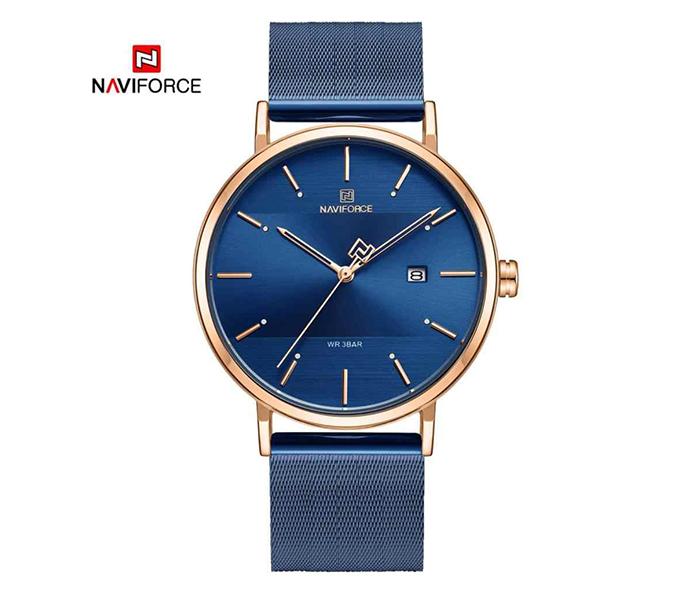 Naviforce NF3008 Luxury Business Class Watch for Female - Blue - Zoom Image 3