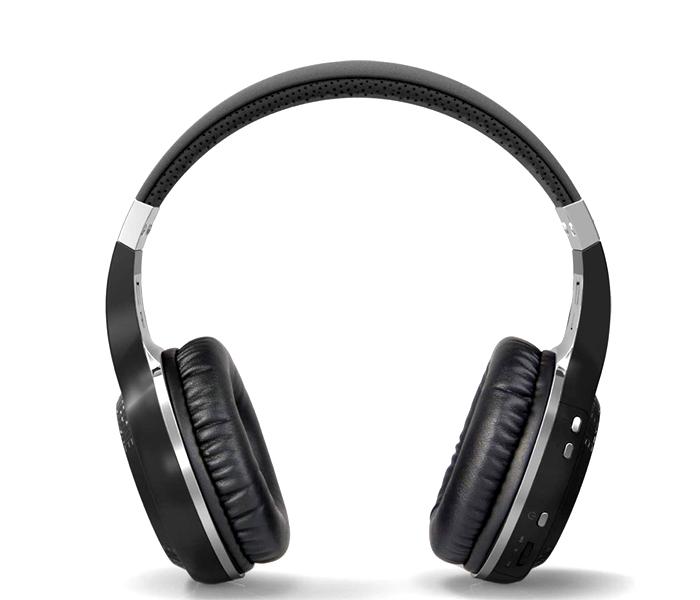 Zen Bluedio HT Turbine Wireless Bluetooth 5.0 Stereo Extra Bass 46 hours talk time, 1625 hours standby and up to 40 hours music Over-Ear Headphones with Mic, Aux, Memory Slot and FM - Zoom Image 1