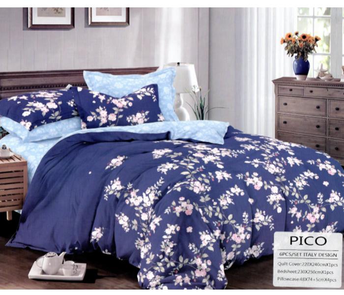 6 PC Set Italian Design Bedsheet PICO-02 - Zoom Image