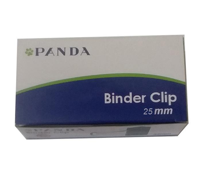 Panda BC25P 25mm Binder Clip - 12 Pieces, Black - Zoom Image 2