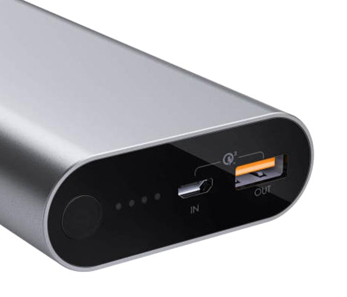 Aukey PB-T15 10050mAh QC 3.0 Power Bank with 2 Way Power Delivery - Grey - Zoom Image 1