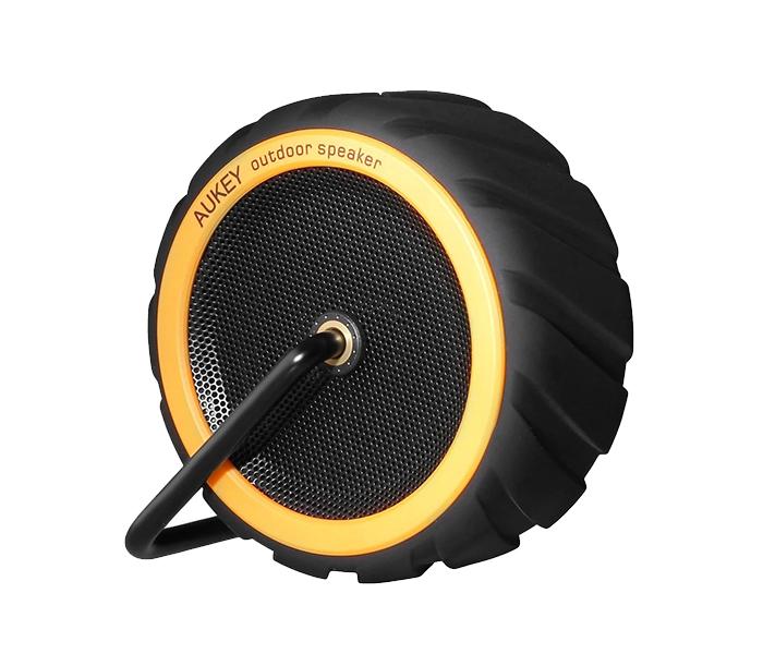 Aukey SK-M4 Wireless Bluetooth Outdoor Wheel Speaker - Yellow - Zoom Image 4