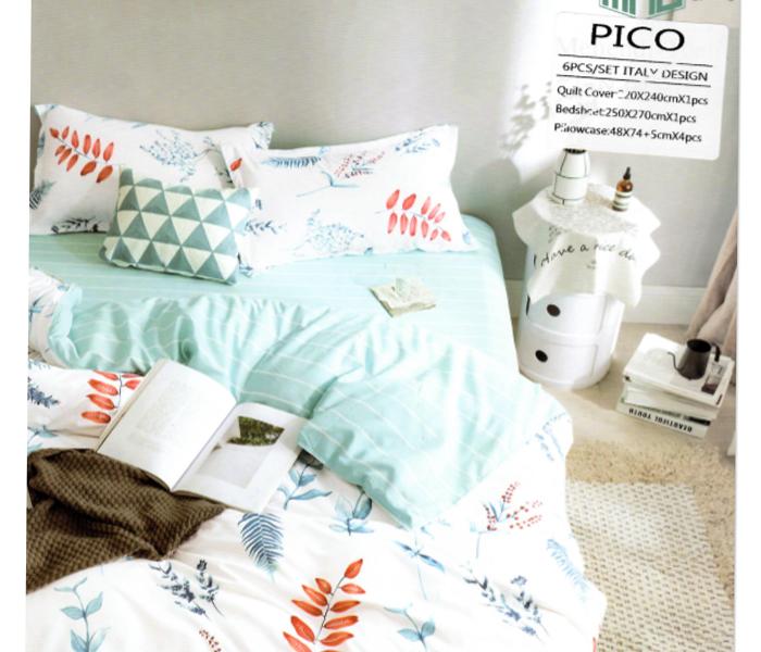 6 PC Set Italian Design Bedsheet PICO-05 - Zoom Image