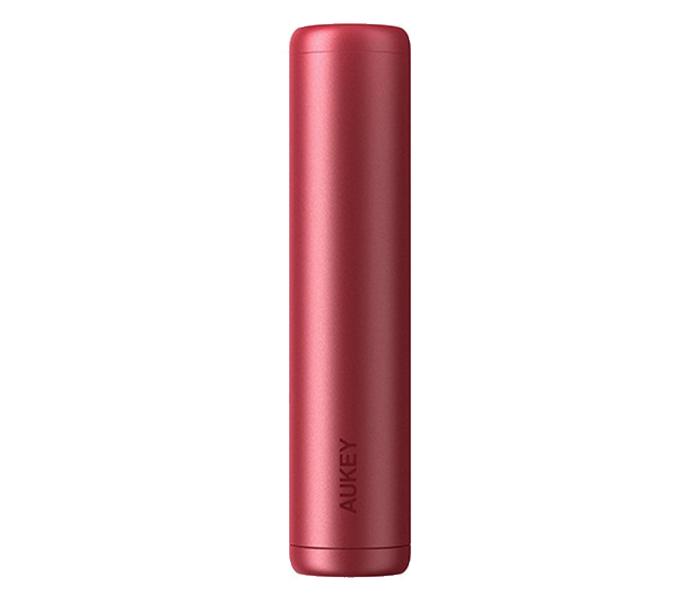 Aukey PB-N55 7000mAh Lipstick Sized Glossy Power Bank - Red - Zoom Image 3