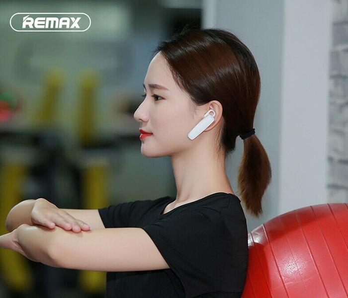 REMAX T26 V.4 Wireless Headset with Microphone - White - Zoom Image 3