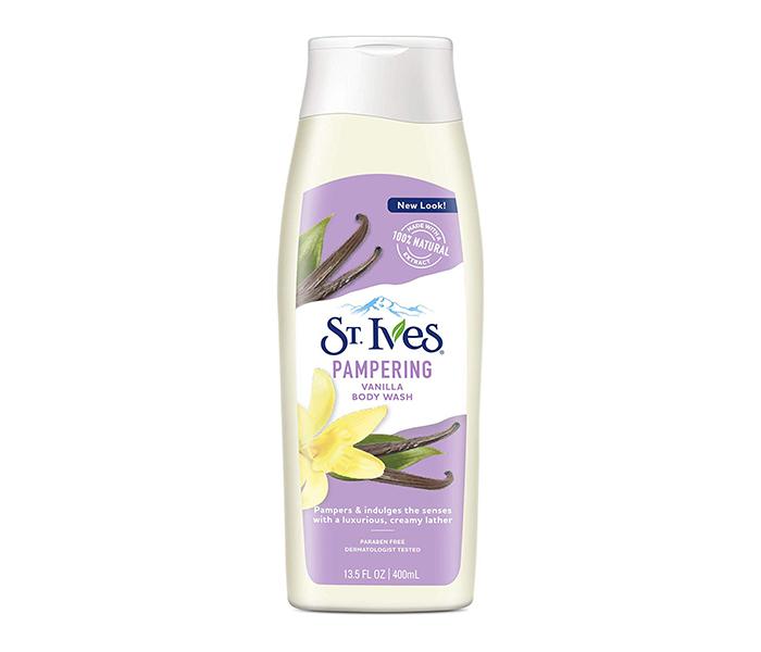 St. Ives Pampering Vanilla Body Wash - 400ml - Zoom Image