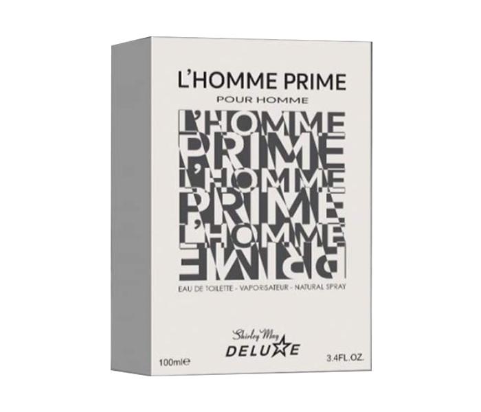 Shirley May Deluxe L`Homme Prime Eau de Toilette Spray for Men - 100ml - Zoom Image 1