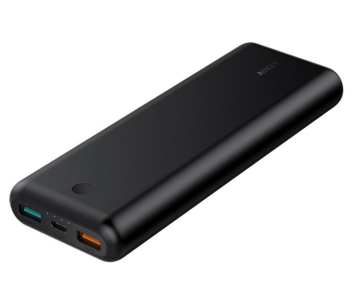 Aukey PB-XD20 20100mAh 3 Port Power Bank with 2 Way Power Delivery - Black - Zoom Image 4