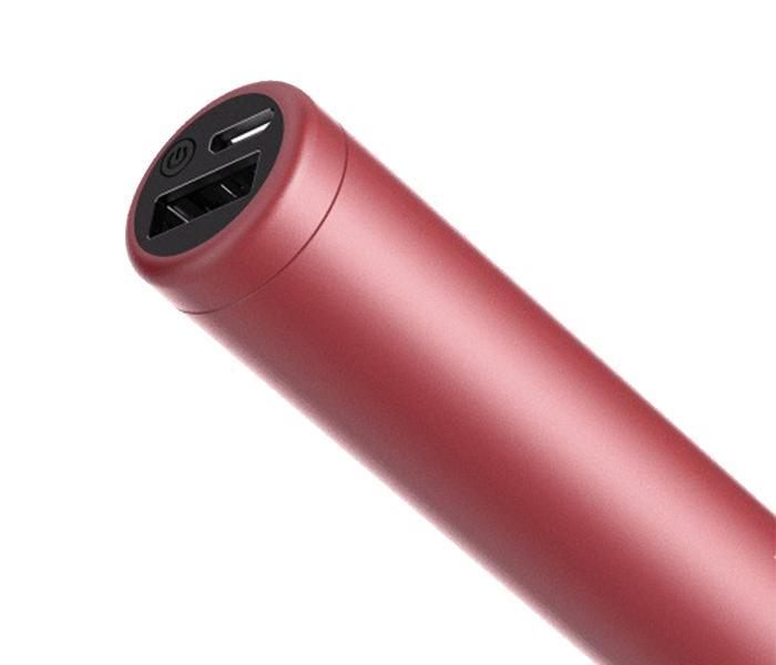 Aukey PB-N55 7000mAh Lipstick Sized Glossy Power Bank - Red - Zoom Image 1