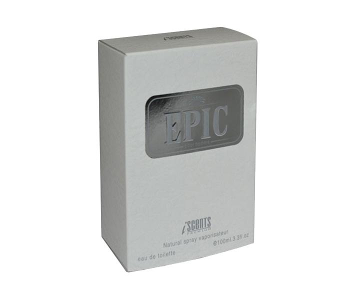 Iscents Epic Pour Homme Eau de Toilette Spray - 100ml, White - Zoom Image 1