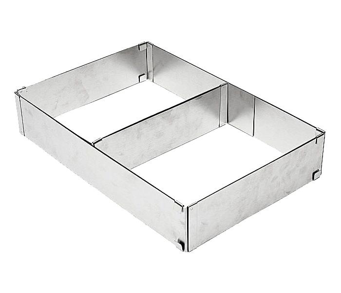 Adjustable Rectangle Stainless Steel Mouse Cake Mold Ring Baking Tool - Zoom Image 3