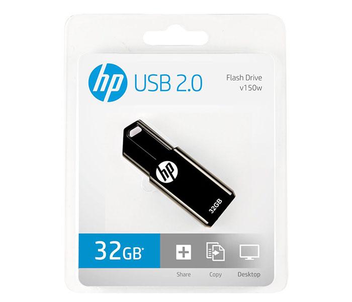 HP V150W 32GB USB 2.0 Flash Drive - Black - Zoom Image 4