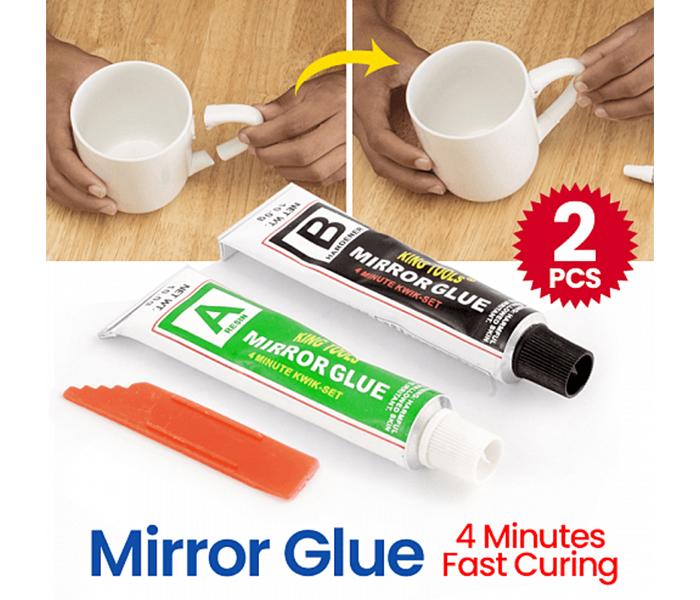 Offal SG18 2 Pieces 4 Minutes Fast Curing Kings Tools Mirror Glue - Zoom Image 2