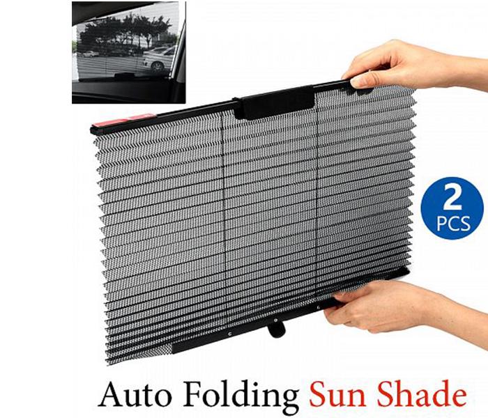 Offal AK Auto Folding Sun Shade 600 x 400mm for Side Window - Black - Zoom Image 3