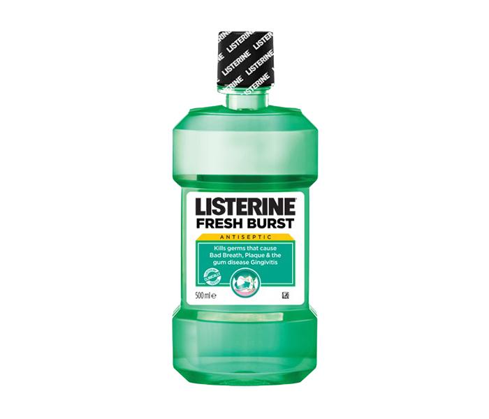 Listerine Fresh Burst Mouthwash - 500ml, Green - Zoom Image