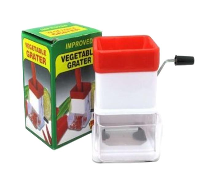 Improved Small Size Vegetable Grater - Red - Zoom Image 2