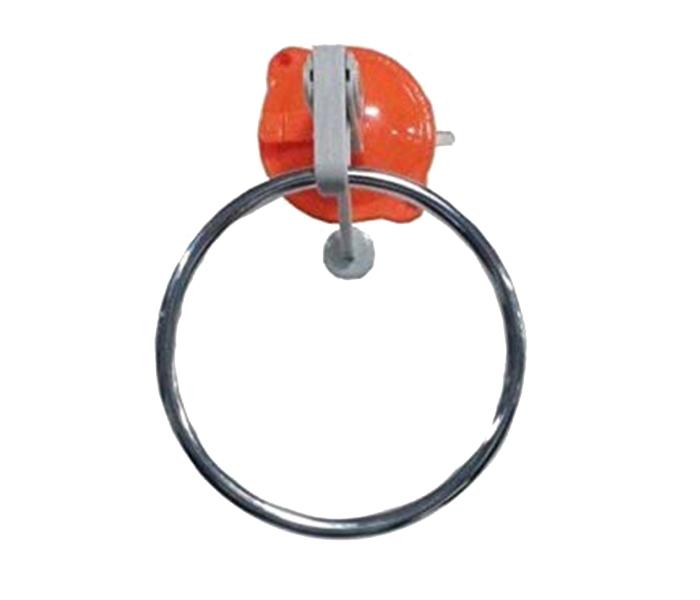 Bathroom Suction Towel Hanger Ring with Magic Ring Suction Cups - Zoom Image 2