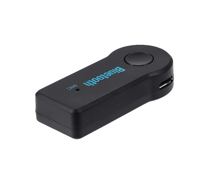 Hands Free Bluetooth Music Receiver Car Adapter with Mic - Black - Zoom Image 4