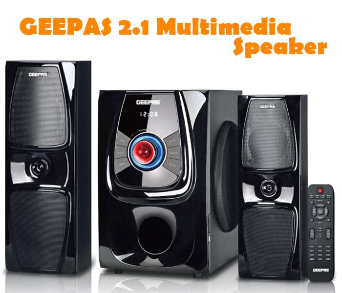 Geepas GMS11119 2.1 Multimedia Speaker System - Black - Zoom Image