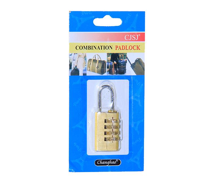 Taqdeer 04k Brass 4 Digit Combination Lock - Gold - Zoom Image 1