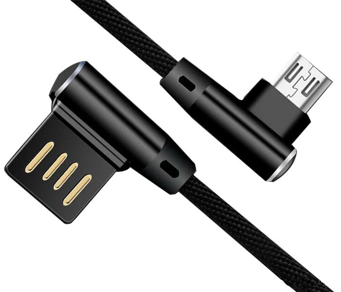 Double L Bending USB Charging Cable Data Cable for 5Pin V8 V9 Micro Android Phone - Assorted - Zoom Image 2