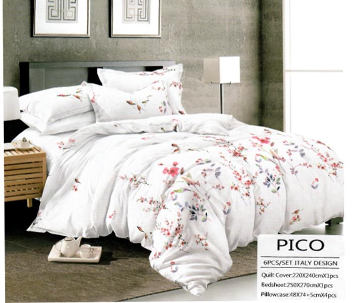 6 PC Set Italian Design Bedsheet PICO-08 - Zoom Image