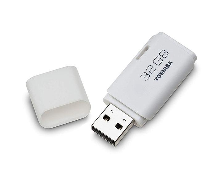 Toshiba U202 32GB TransMemory Hi-Speed USB 2.0 Flash Drive - White - Zoom Image 2