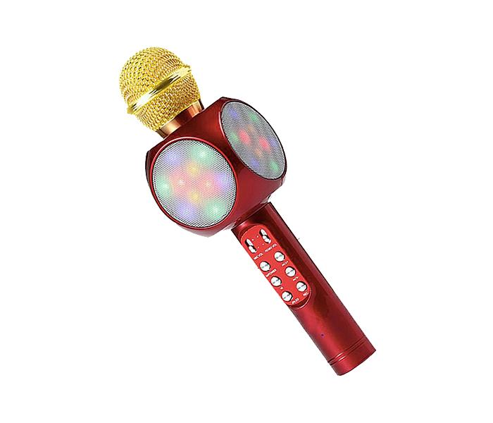 LED Light Stereo Wireless Handheld Microphone - Assorted Color - Zoom Image 5