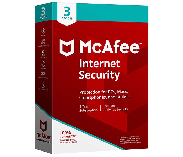 McAfee Internet Security for 3 Devices - Zoom Image