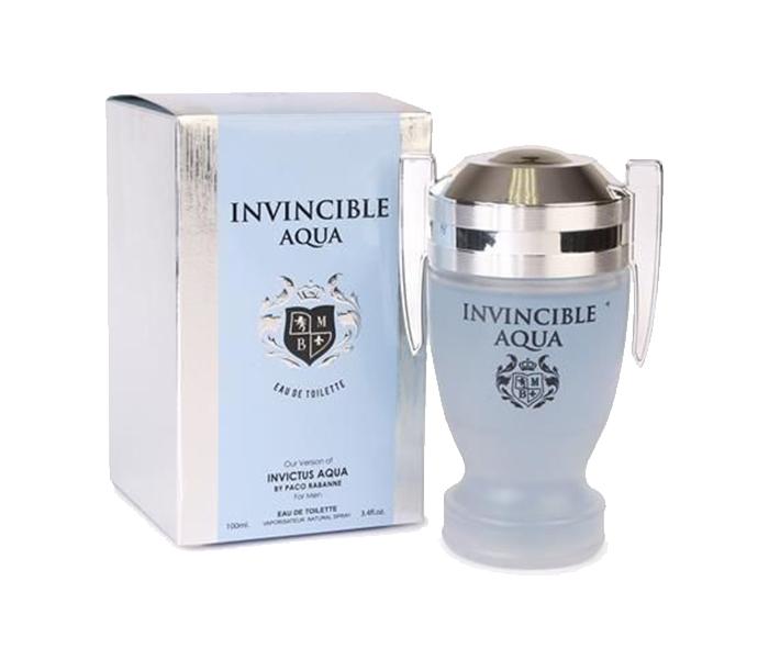 Paco Rabanne Invicible Aqua Eau De Toilette Spray for Men - 100ml - Zoom Image