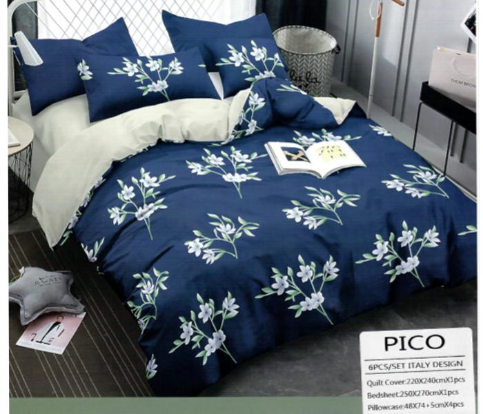 6 PC Set Italian Design Bedsheet PICO-06 - Zoom Image