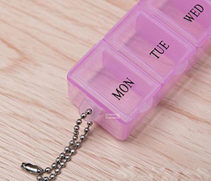 7 Days Capsules Holder Storage Case Organizers - Assorted - Zoom Image 2