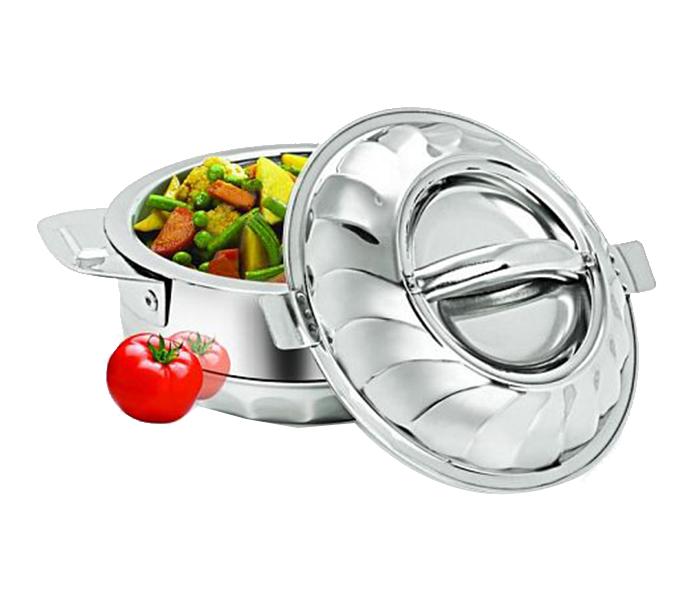 Max Fresh Stainless Steel Solitaire Casserole - Silver - Zoom Image 2