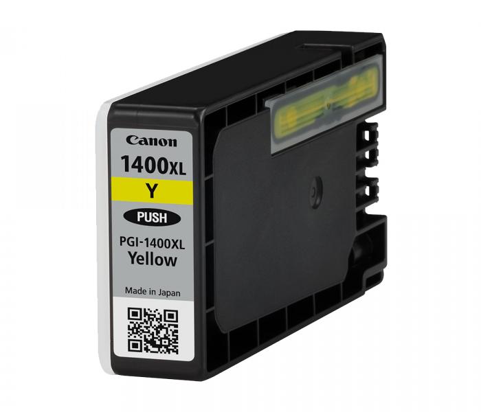 Canon 1400 XL High Yield Cyan Ink Cartridge - Yellow - Zoom Image 3