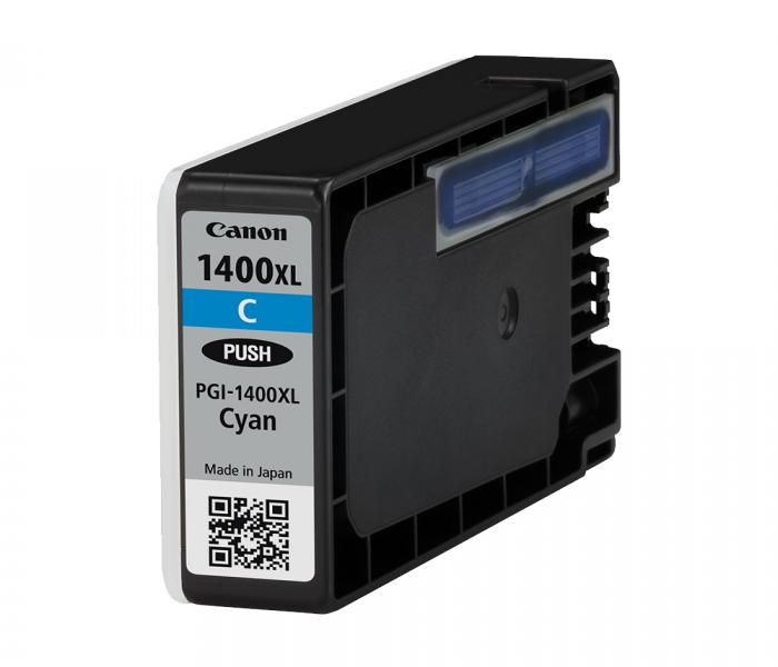 Canon 1400 XL High Yield Cyan Ink Cartridge - Cyan - Zoom Image 3