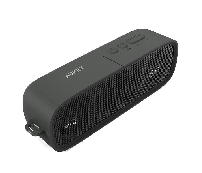 Aukey SK-M7 Wireless Bluetooth Portable Stereo Speaker - Black - Zoom Image 4