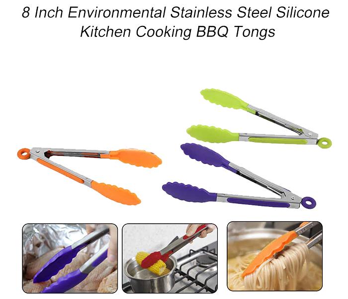 3 Pieces Non Stick Tony's Top Tongs - Multi Colour - Zoom Image 4