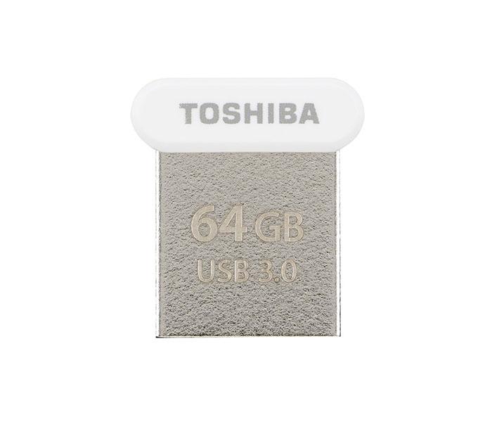 Toshiba THN-U364W0320E4 64GB TransMemory USB 3.0 Flash Drive - White - Zoom Image 2