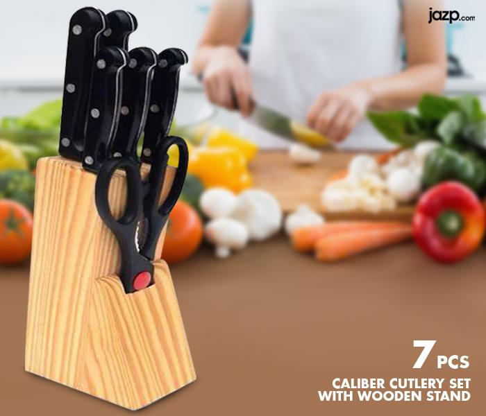 Buy Delcasa 5 Pcs Kitchen Knife Set With Cutting Board Online in