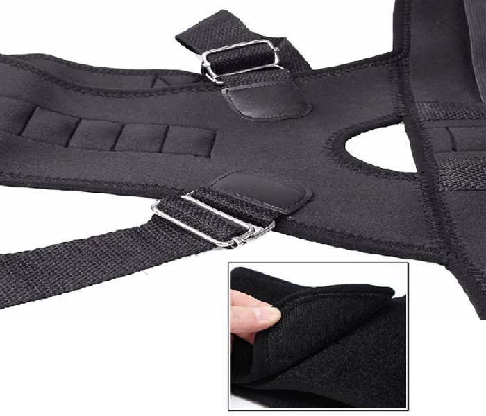 Real Doctors Back Posture Support Brace XL JA023-5 -  Black  - Zoom Image 2