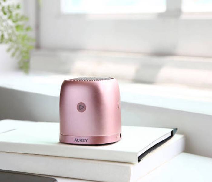 Aukey SK-M31 Wireless Mini Speaker - Pink - Zoom Image 4