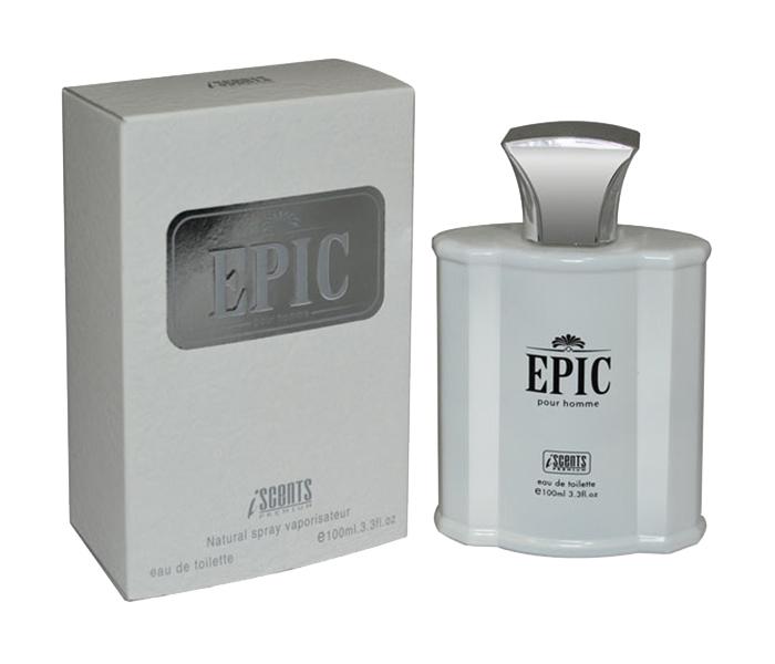 Iscents Epic Pour Homme Eau de Toilette Spray - 100ml, White - Zoom Image 2