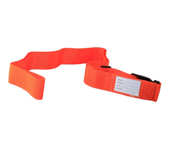 Taqdeer CH-18A 2m Polyester Polypropylene Luggage Strap - Orange - Zoom Image 1