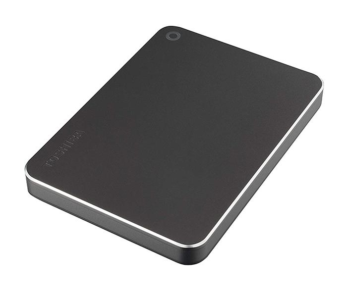 Toshiba HDTW220EB3AA 2TB Canvio Premium Portable External Hard Drive - Dark Grey Metallic - Zoom Image 3