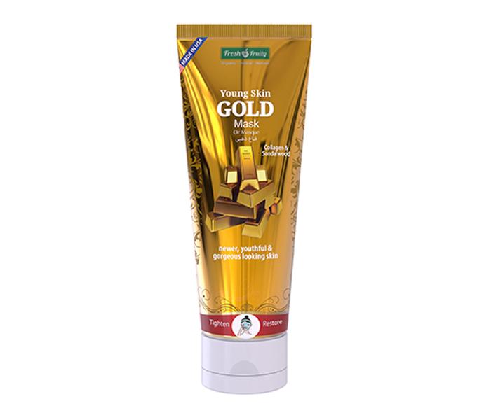 Fresh & Fruity Young Skin Tightening Gold Face Mask - 150ml - Zoom Image