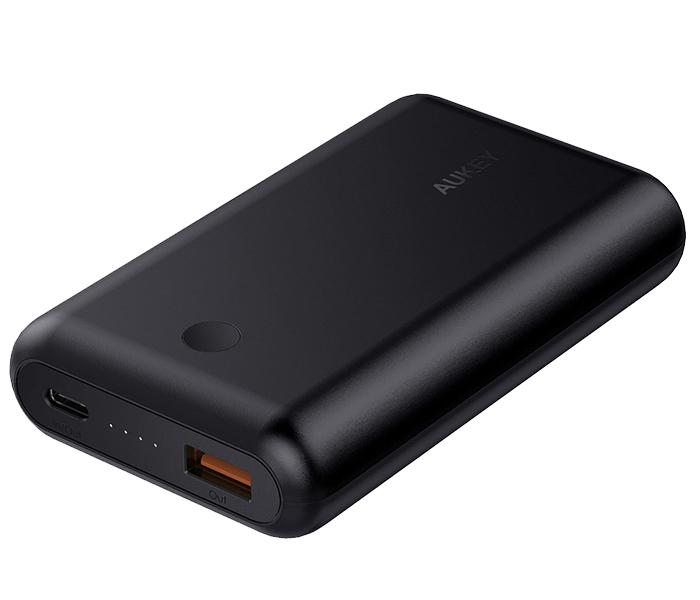 Aukey PB-XD10 10050mAh 2 Port Power Bank with 2 Way Power Delivery - Black - Zoom Image 3