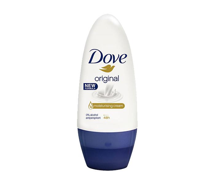 Dove Original Roll-On Deodorant - 50ml, Blue - Zoom Image