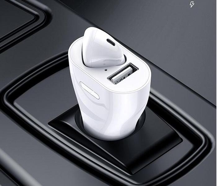  2 in 1 USB Car Charger with Air Pod Single for Zen - Zoom Image 3